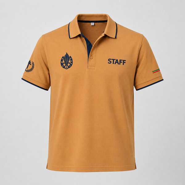 ORANGE POLO SHIRT
