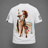 T shirt Miss Kepi Blanc