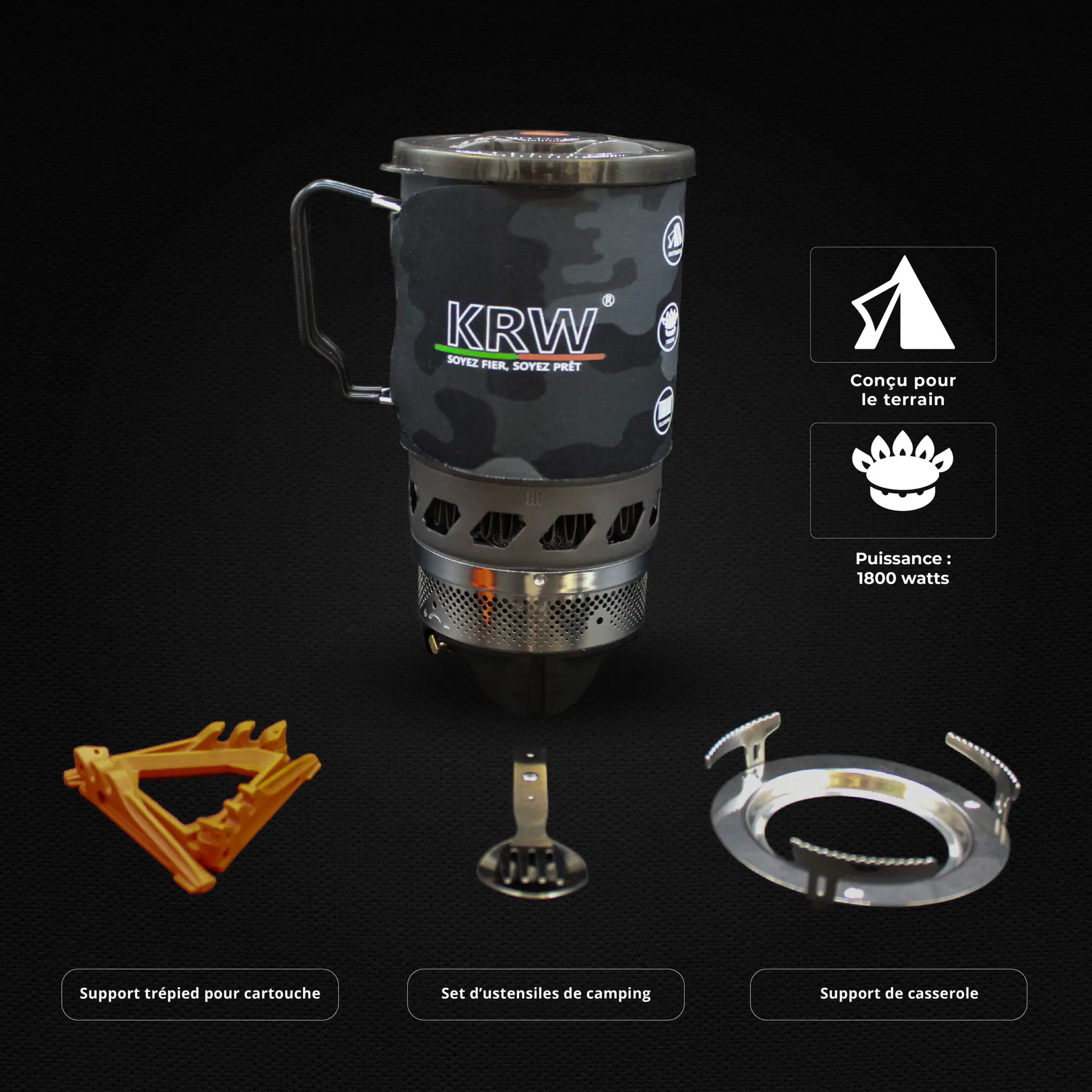 Réchaud KRW Boil 2G Pack